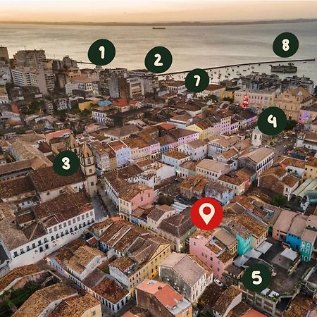 Casa Do Alto - Excentrica Boutique I Banheira Vitoriana I Pelourinho Apartman Salvador Kültér fotó