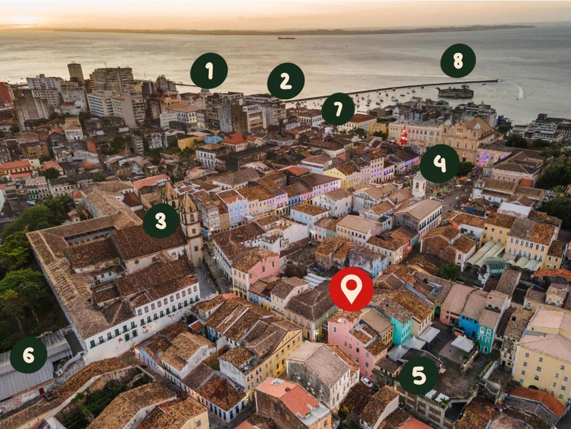 Casa Do Alto - Excentrica Boutique I Banheira Vitoriana I Pelourinho Apartman Salvador Kültér fotó